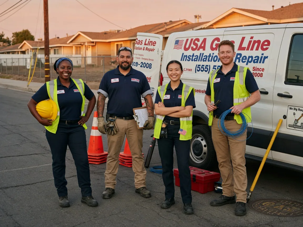 Gas Line Installation company in Monrovia, CA